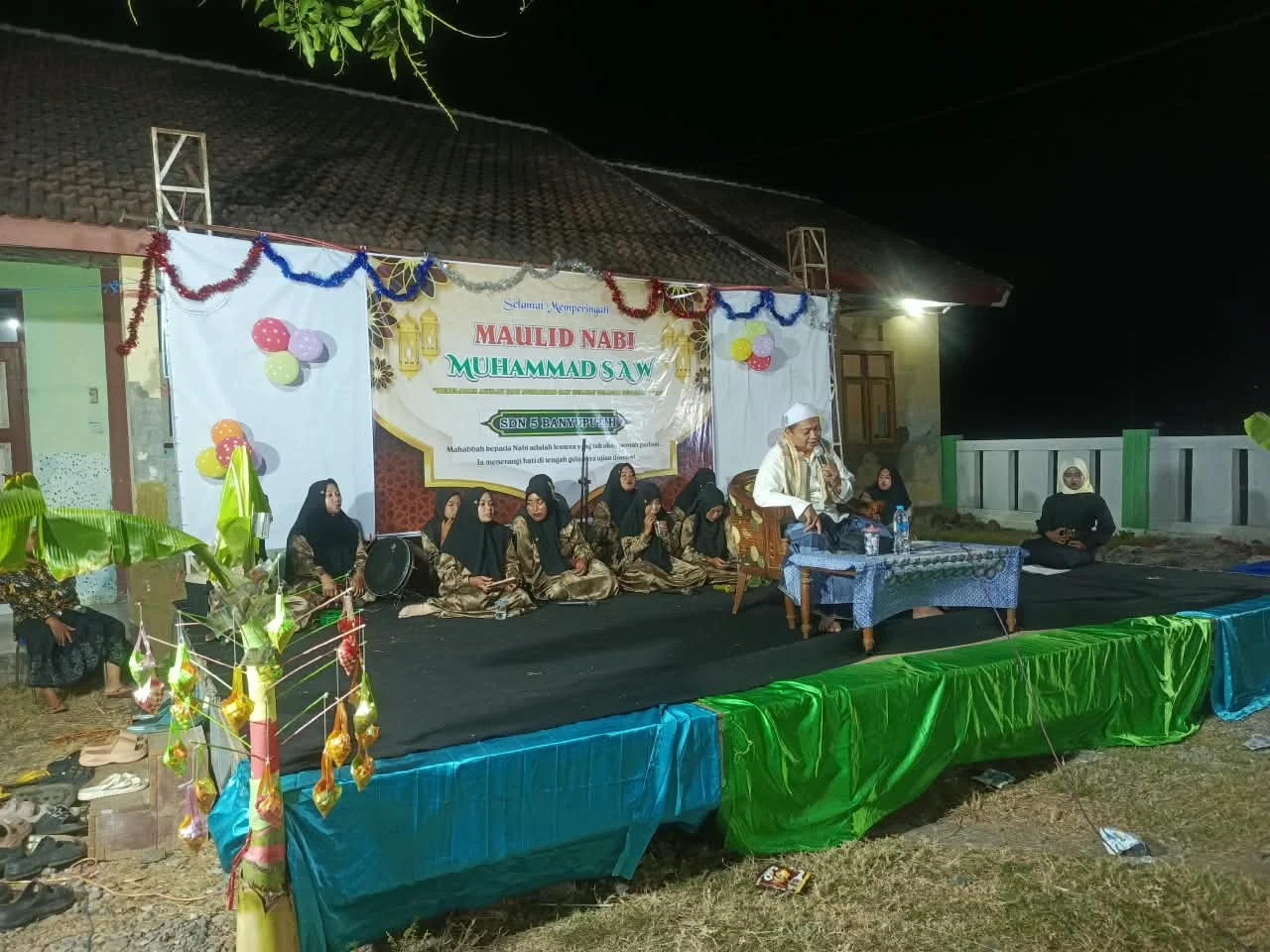 Maulid Nabi di SDN 5 Banyuputih: Kolaborasi Harmonis Sekolah dan Masyarakat